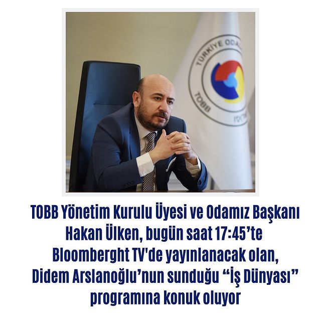 Aydın Ticaret Odası Başkanı Hakan Ülken, İş Dünyası Programına Konuk Oluyor