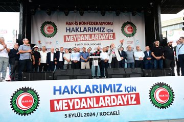 Kocaeli’de İşçiler Birlik Olup Taleplerini Dile Getirdi