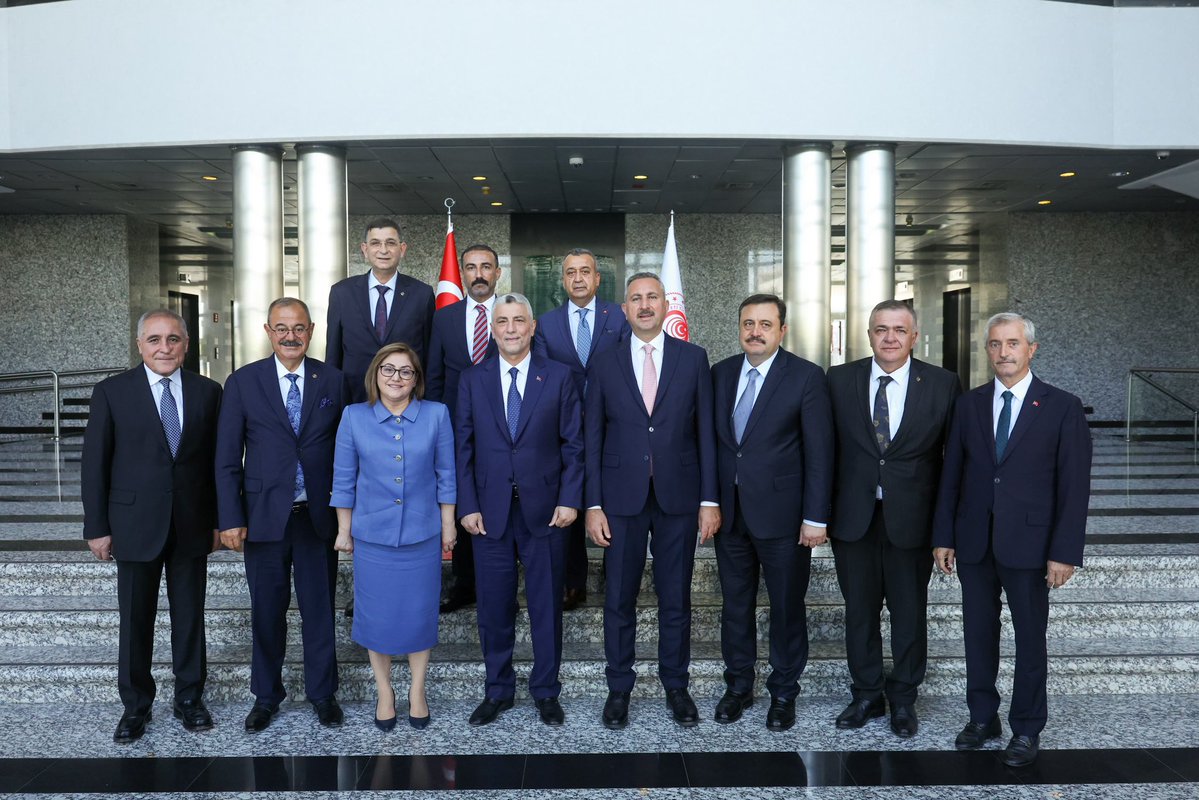 Gaziantep İş Dünyası Temsilcileri Ankara'da Bakanlarla Buluştu