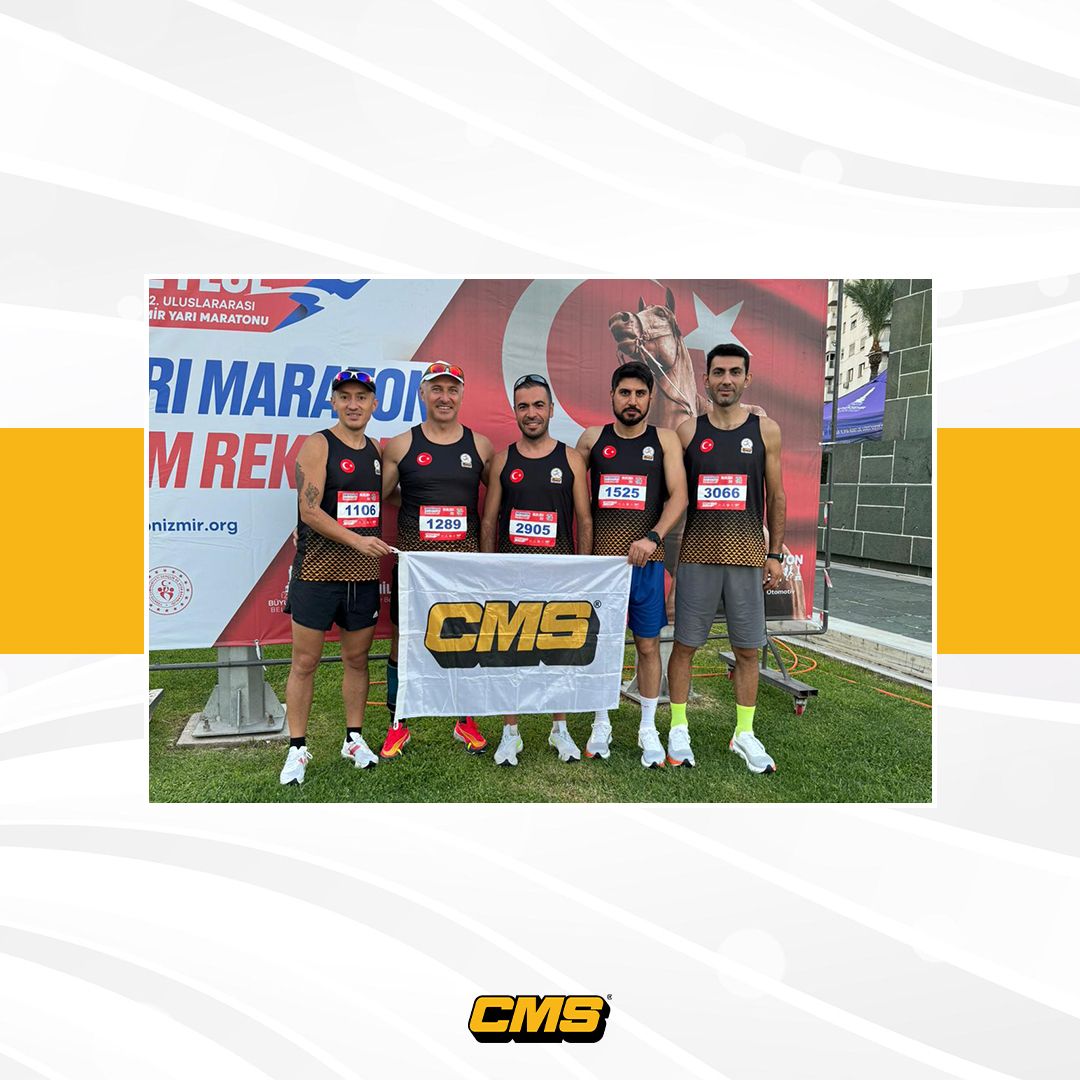 CMS Jant ve Makine Sanayii A.Ş, İzmir Yarı Maratonu'nda Yer Aldı