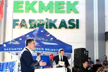 Gaziantep'te Yeni Ekmek Fabrikası Açıldı