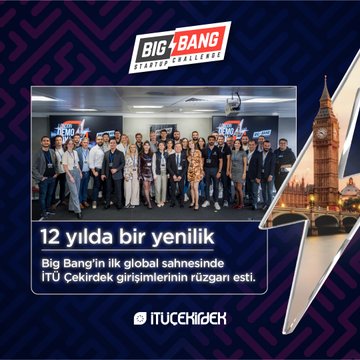 İTÜ Çekirdek Girişimleri Londra’da Global Sahneye Çıktı