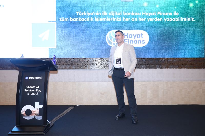 Hayat Finans, SMAX’24 Solution Day Etkinliğinde Başarı Hikayesini Paylaştı