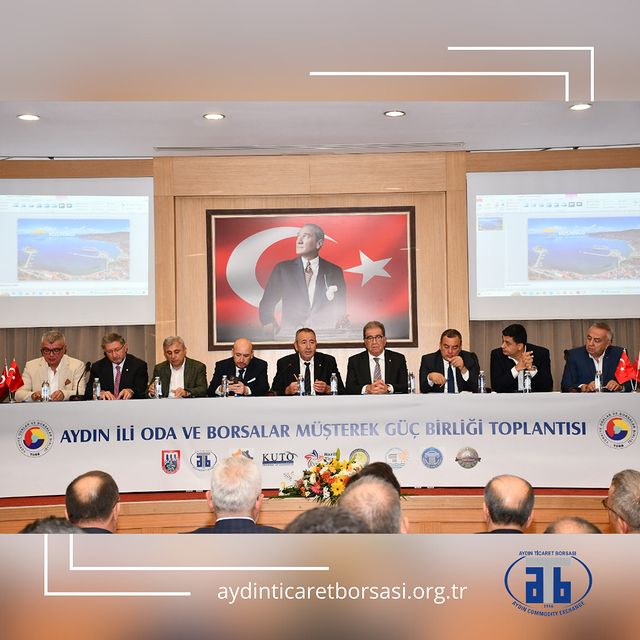 Aydın İli Oda ve Borsaları Müşterek Güç Birliği Toplantısı Kuşadası Ticaret Odası'nda Gerçekleştirildi