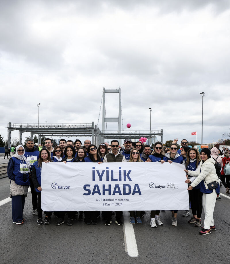 İstanbul Maratonu Kalyon Holding İçin Bir Dayanışma Etkinliği Oldu