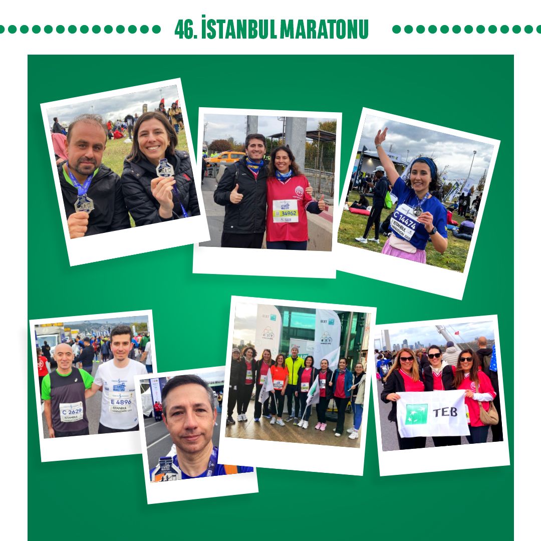 İstanbul Maratonunda TEB Gönüllüleri Eğitim Projelerine Destek Verdi