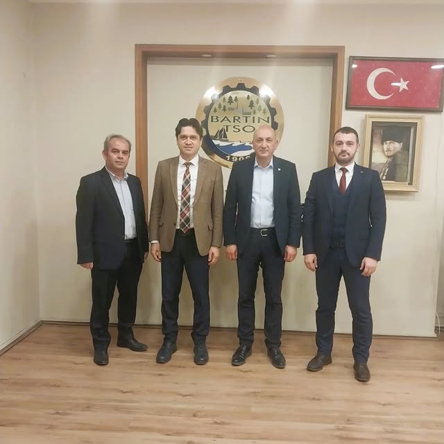 Bartın İŞKUR Müdürü, TSO Başkanı'yla Görüştü