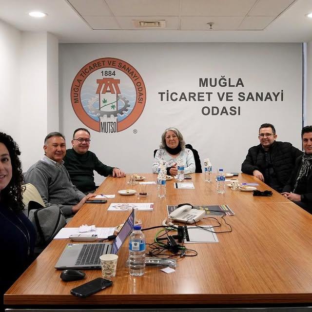 13 Meslek Komitesi Muğla Ticaret ve Sanayi Odasında Toplandı