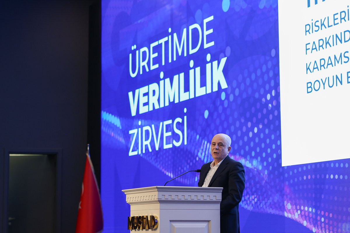 Yönetim Kurulu Başkan Vekili ve CEO Mehmet Tütüncü, Üretimde Verimlilik Zirvesi'nde Konuştu