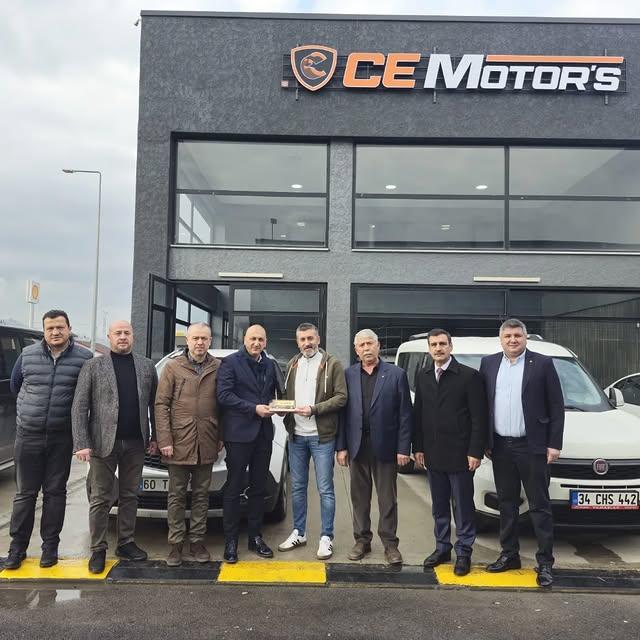 Bartın Ticaret ve Sanayi Odası CE Motors'u Ziyaret Etti